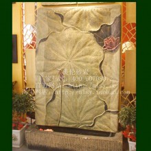 河南郑州美伦雕塑厂家直销 玻璃钢雕塑 仿古家饰 摆件 仿青石 QS-019流水喷