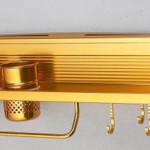 厨房置物架 7400太空铝厨房置物架 壁挂刀具挂架