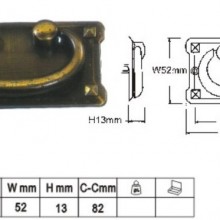 仿古拉手 实木家具拉手 四方拉手 其他紧固件、连接件