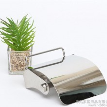 乐贴家居厂家直销无痕不锈钢纸巾架防尘防水卫生间卷纸架可定做贴牌