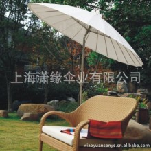 专业订做与24骨上海伞 涤纶布 带转向摇头 配大理石底座