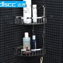 dlscc达浪卫浴 SUS304不锈钢浴室角架转角置物架