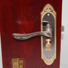 mx71-29钛金 【厂家直销】批发机械门锁 锌合金执手锁具 室内门锁 木门锁