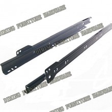 大厂生产BLUM百隆款喷粉导轨 贴牌OEM抽屉导轨 烤漆两节