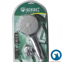 直销热水器配件简易淋浴花洒套装贴墙混水阀 塑料花洒附件包