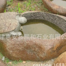 正宗惠安石材水缸直销 石水缸 石头水槽 品质货期保证 可定制