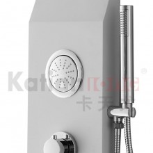 304不锈钢淋浴花洒套装淋浴屏按摩雨淋冷热水多功能淋浴器