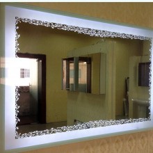 酒店浴室挂镜，欧式时尚浴室镜，LED镜子