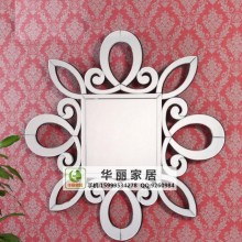 欧式浴室镜卫浴镜 梳妆镜化妆镜 壁镜挂镜 玄关镜装饰镜墙镜