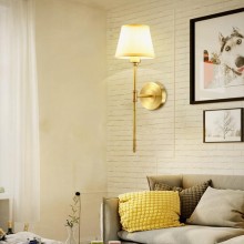 厂家直销LED全铜壁灯 美式乡村过道卧室床头壁灯 客厅浴室镜