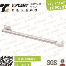 【专业生产】美式喷粉滑轨导轨抽屉导轨家具五金拓臣SL.436