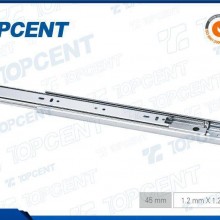 【SL.3451】45宽 三节钢珠滑轨 抽屉导轨 滑动顺畅