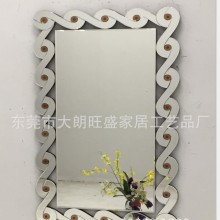 方形艺术挂镜 装饰挂镜 车边挂镜 方形浴室镜 壁挂镜 酒店拼