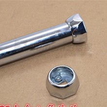 加厚锌合金管座 法兰座衣管座衣柜挂衣杆法兰座圆管衣杆座法兰托