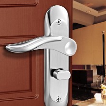 不锈钢执手锁具 室内门锁 木门机械门锁