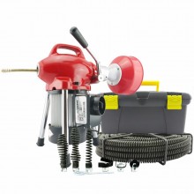 万畅    专业75型     管道疏通机      电动下水道疏通器     家用通马桶地漏工具清理批发