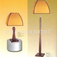 中式古典仿羊皮灯罩酒店装饰落地灯/台灯 欧式复古风格家居装饰