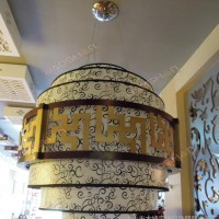 [优质]热卖吊灯　木艺吊灯　树脂吊灯　羊皮灯 吸顶灯