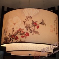 博安居灯饰 吊灯，羊皮灯，中式古典吊灯 古镇灯具