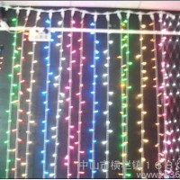 供应LED主带窗帘灯/四彩窗帘灯