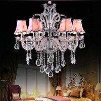 复式大别墅楼梯水晶吊灯大客厅现代欧式水晶蜡烛灯酒店工程灯
