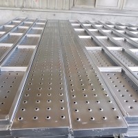 天津安建 钢跳板 钢踏板250*50*1.5*3000船用镀锌钢跳板 钢跳板厂家天津安建脚手架有限公司