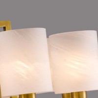 中式仿云石玻璃吊灯定做