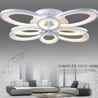 led亚克力吸顶灯 创意现代客厅卧室餐厅吊灯 西餐厅吊灯具灯