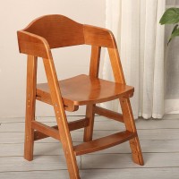 厂家安全升降椅实木可调节高度儿童学习椅子多功能儿童家具