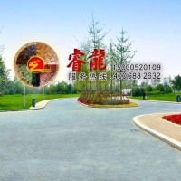 透水混凝土地坪 胶粘石透水地坪 透水路面