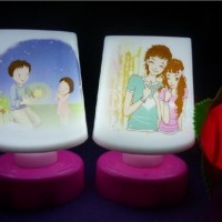 高亮度声控台灯 情侣小台灯 创新小夜灯 韩版声控灯（声控）