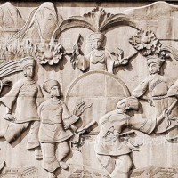 砂岩艺术浮雕墙，外墙浮雕，欧式砂岩装饰浮雕，低价