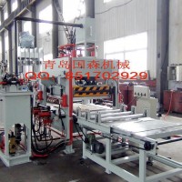 青岛国森生产高精度竹地板单板机