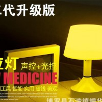 厂直供新奇特地摊热销新产品LED七彩梦幻荷花小夜灯插座供