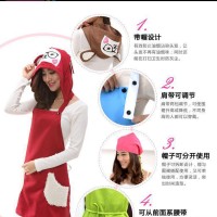 防尘防油护发围裙