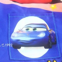 Car儿童过家家围裙绘画玩玩必备围裙带袖套汽车总动员卡通 小