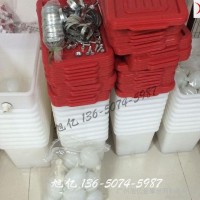 养鸡鸭鹅可调节水压带刻度透明白减压水箱  带浮球浮漂减压水箱