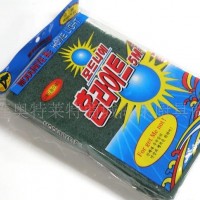 批发韩国4P绿洗碗布0340  百洁布