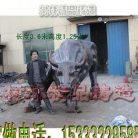 古代大型铜貔貅纯铜牛雕塑铸造工艺 大型人物 园林雕塑 大型景观雕塑 城市铜雕牛