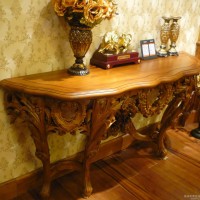 主题系列 欧式古典家具 成套家具 大玄关 玄关镜 下单后90天发货