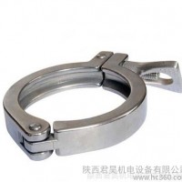 不锈钢卫生级卡箍 双节快装连接头 药厂食品厂食品级不锈钢管件
