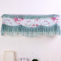 16新款 花之缘田园蕾丝挂机罩空调罩 家居布艺防尘罩热批