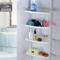 双庆马桶置物架浴室置物架落地卫生间置物架卫浴1859