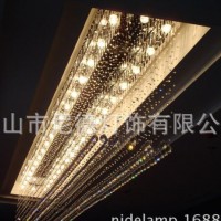 厂家尼德优质水晶吊灯布艺灯 酒店走廊客厅灯具