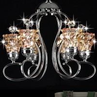 欧式吊灯 Led水晶灯 宽电压枝形灯 个性吊式灯 枝形铁艺酒店灯 其他室内灯具 卧室吊 卧室灯吊