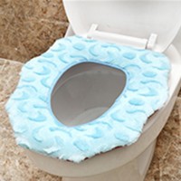 PU防水底 加厚保暖O型毛绒马桶垫 秋冬马桶套马桶座圈 厂家