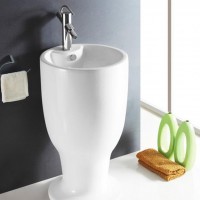 2016新款特价 卫生间洗脸盆 洗手盆 立柱盆 陶瓷艺术盆