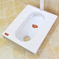 供应欧雅美--陶瓷蹲便器防臭带 存水弯蹲坑蹲便蹲厕特价 蹲式马桶