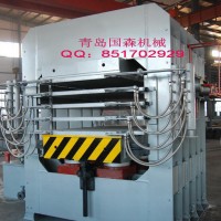 国森牌竹地板热压机Bamboo flooring Press