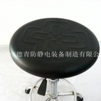 防静电椅 防静电PU发泡圆凳 发泡升降椅手动调节460-60